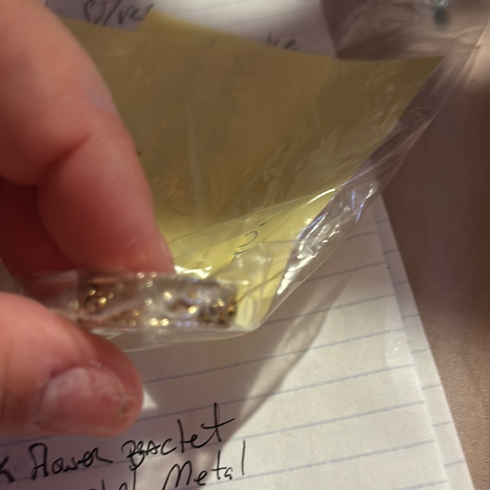 Gold and Silver Floral Ring